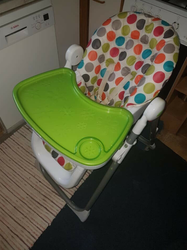 Portable 3 In 1 Baby Toddler Infant Reclining High Chair Feeding Tray Table thumb-14309