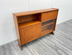 Teak Mid Century Drinks Cabinet / Bookcase by Nathan Furniture. Retro Vintage thumb-113822