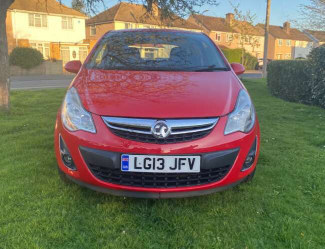 2013 Vauxhall Corsa 1.2 Energy 1 Owner ONLY 82K Miles Red 3 Doors HPI Clear thumb-116532
