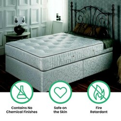 Hippo Enfield Luxury Premium 3,000 Individual Pocket Springs Firm Mattress - Double (4'6) thumb-126621