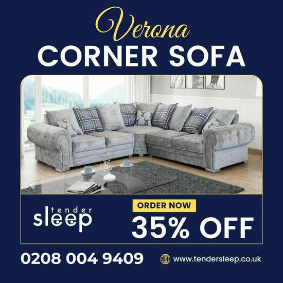 Buy Verona Corner Sofa - Upto 35% OFF  0