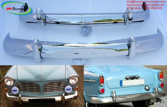 Volvo Amazon Euro bumper (1956-1970) by stainless steel    0