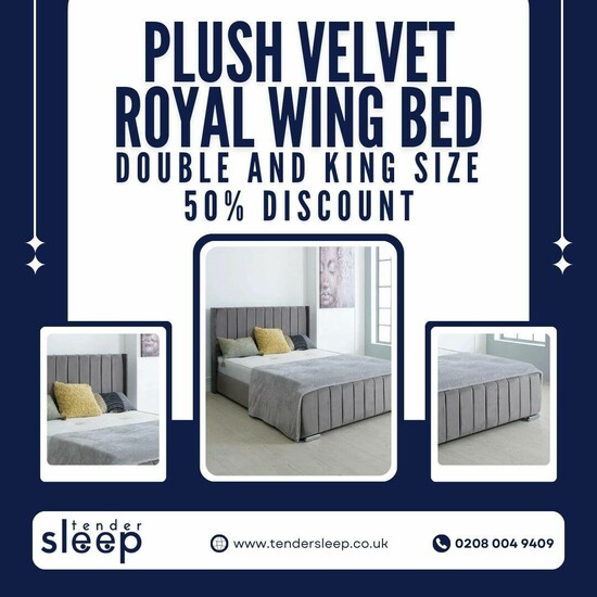 Luxuriate in Our Royal Wing Bed  0