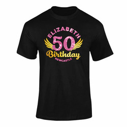 Personalised 50th Birthday Women's - Design