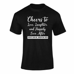 Personalised Bridal Quote Hen T-Shirt