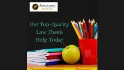 Get Top-Quality Law Thesis Help Today