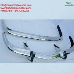 BMW 2000 CS bumpers (1965-1969) by stainless steel  thumb-128655