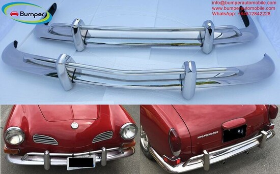 Volkswagen Karmann Ghia US type bumper (1970 – 1971) by stainless steel   0