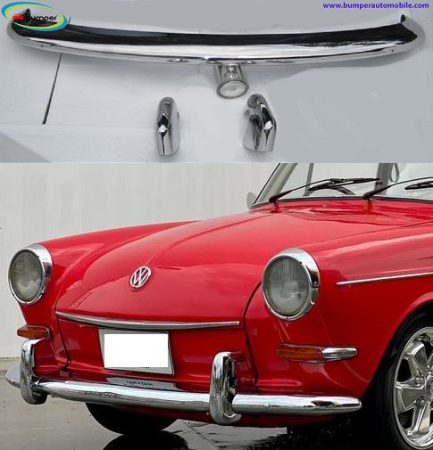 Volkswagen Type 3 bumper (1963–1969) by stainless steel  (VW Typ 3 Stoßfänger) 