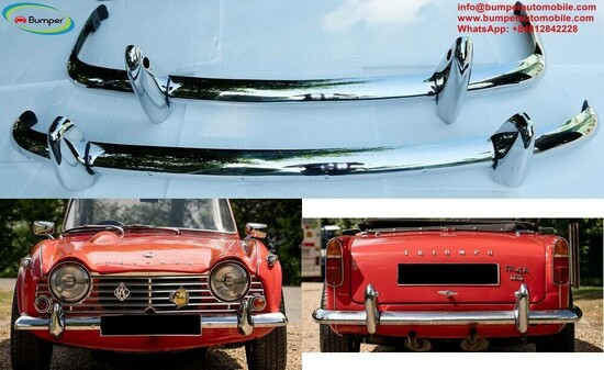 Triumph TR4A, TR4A IRS, TR5, TR250 bumpers (1965-1969)   0