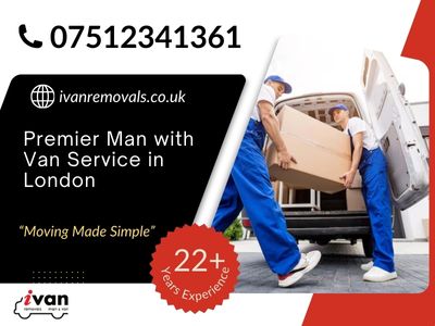 Premier Man with Van Service in London | Call - 07512341361  0