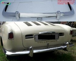 Volkswagen Karmann Ghia Euro style bumper (1967-1969) by stainless steel  (VW Karmann Ghia European Stoßfänger)  thumb-129781