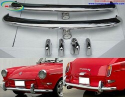 Volkswagen Type 3 bumper (1963–1969) by stainless steel  (VW Typ 3 Stoßfänger) 