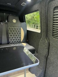 2017 T6 Transporter camper with poptop and air con.