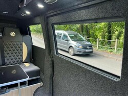 2017 T6 Transporter camper with poptop and air con.