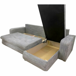 Universal Berlin Polyester Side Sofa Bed With Storage (3 Colours)