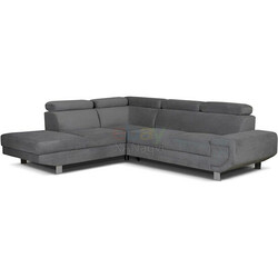 Modern Arctic Sleeper Sofa Bed With Storage (Grey) thumb-130348