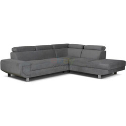 Modern Arctic Sleeper Sofa Bed With Storage (Grey) thumb-130347