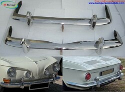 Volkswagen Type 34 bumper (1962-1965) by stainless steel  (VW Type 34 stoßfänger) 