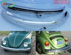 Volkswagen Beetle bumper type (1968-1974) by stainless steel  (VW Käfer Stoßfänger satz) 