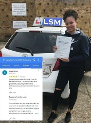 Driving Lesson. Driving Test £65, Instructor