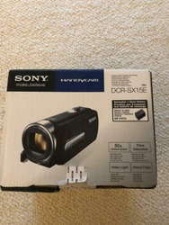 Sony Handycam dcr sx15E, Video Recorder, Camera