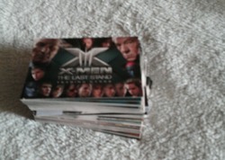 Xmen- the Last Stand Trading Cards Full Base Card Set