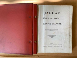 Original Jaguar Mark 10 Model Service Manual - Book thumb-47509