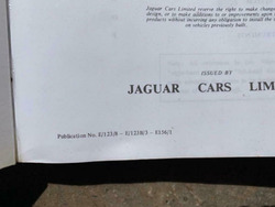 Original Jaguar 3.8 and 4.2 Service Manual - Book thumb-47514