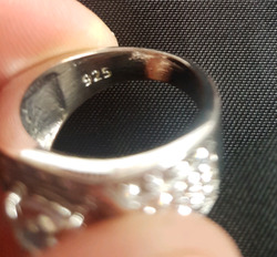 Mens 925 Silver Ring thumb-48629